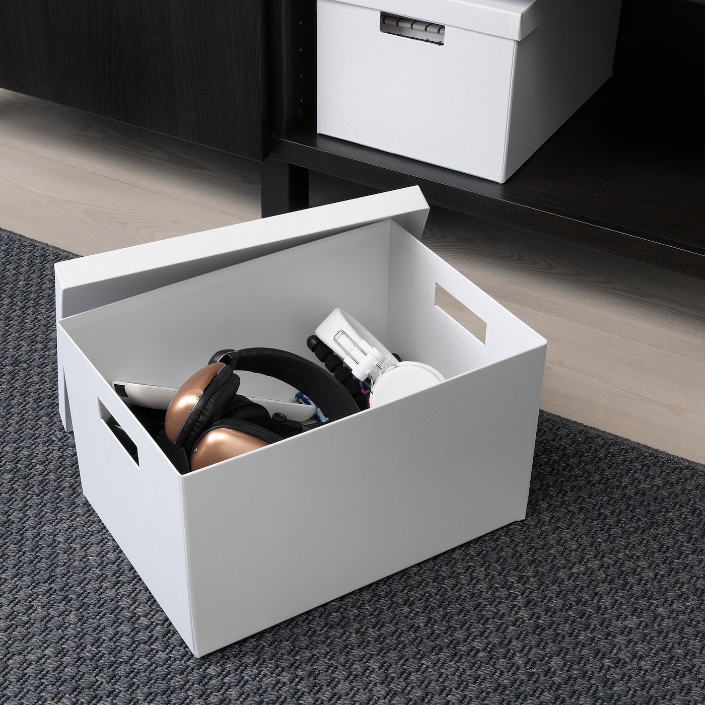 TJENA Storage box with lid