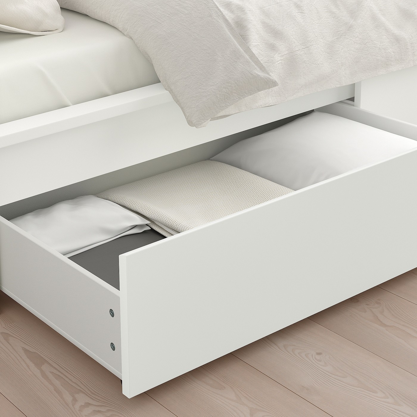 MALM Bed storage box for high bed frame