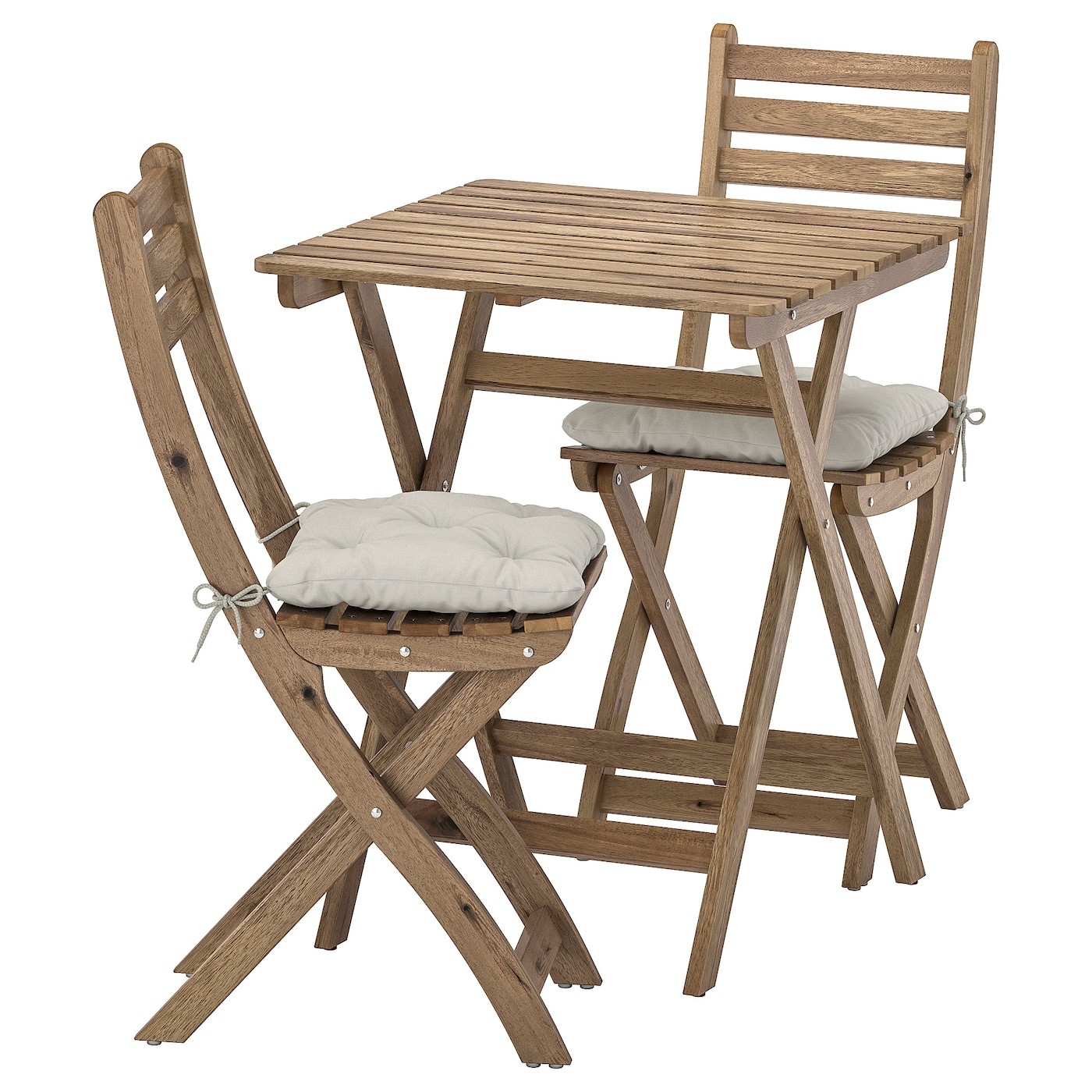 ASKHOLMEN Table+2 chairs, outdoor