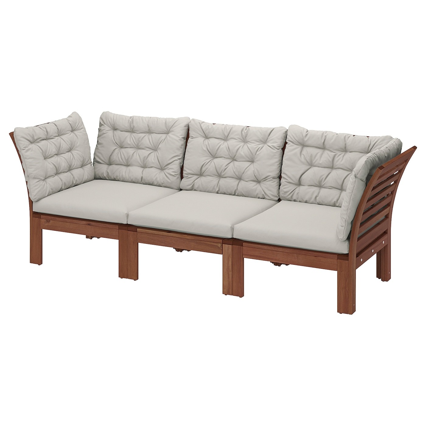 ÄPPLARÖ 3-seat modular sofa, outdoor