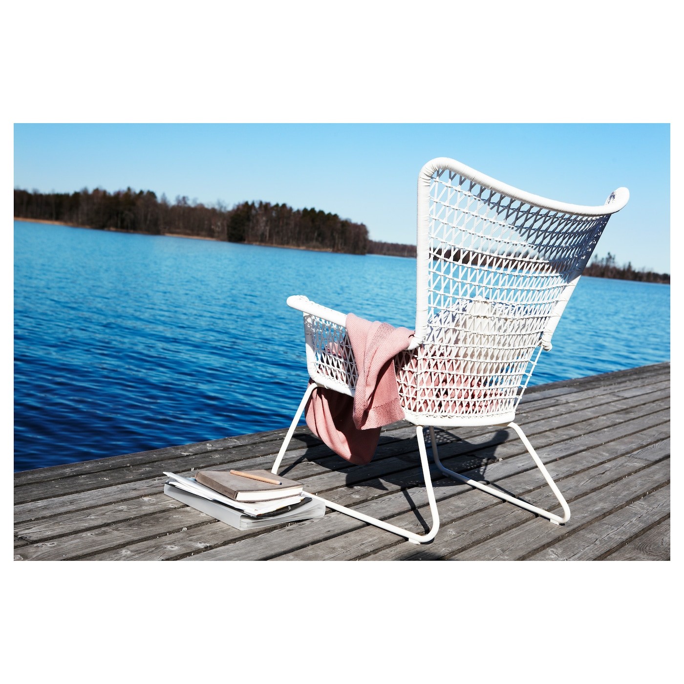 HÖGSTEN Armchair, outdoor