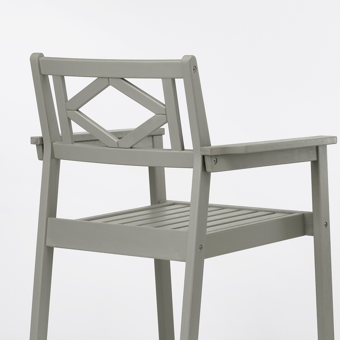 BONDHOLMEN Chair with armrests, outdoor