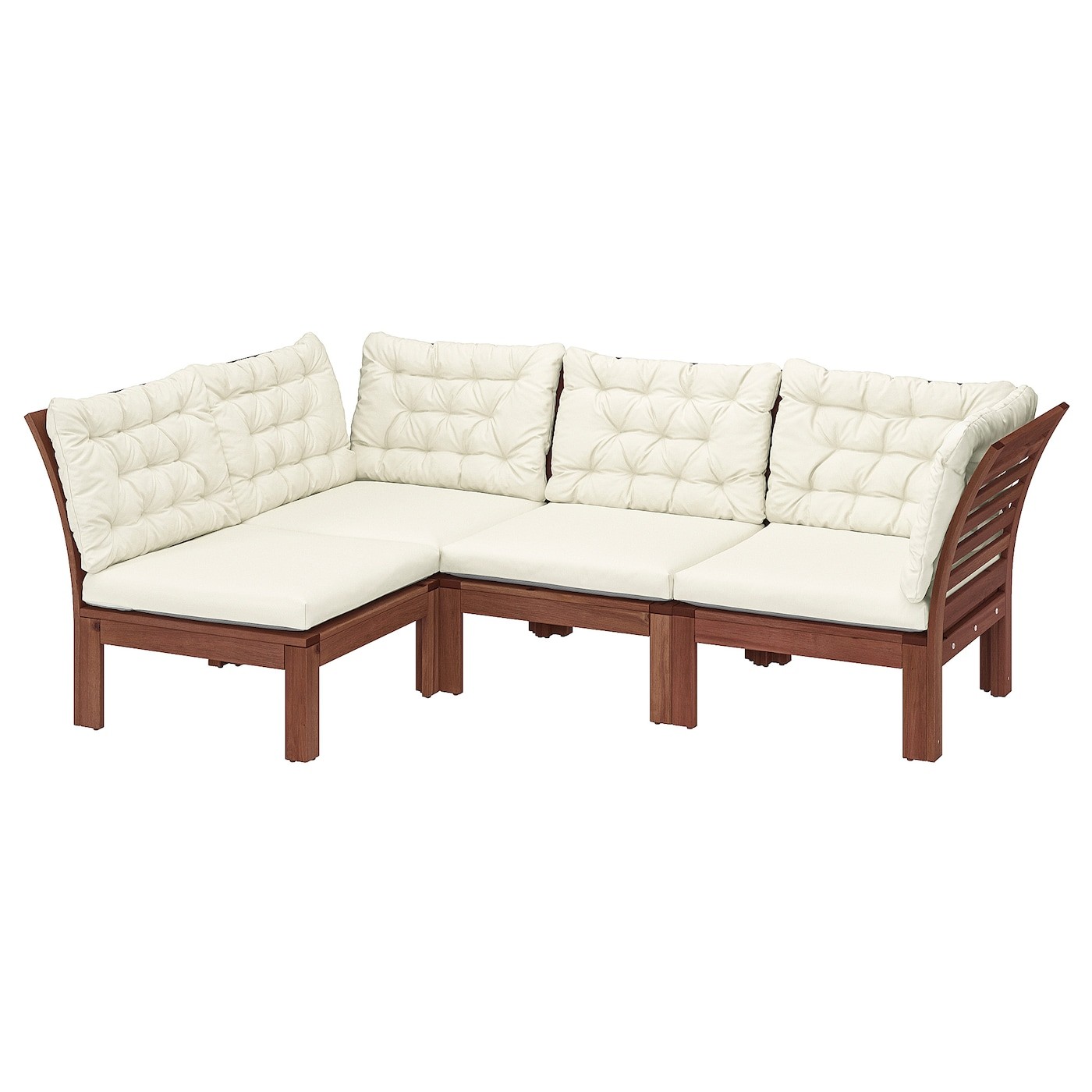 ÄPPLARÖ Modular corner sofa 3-seat, outdoor