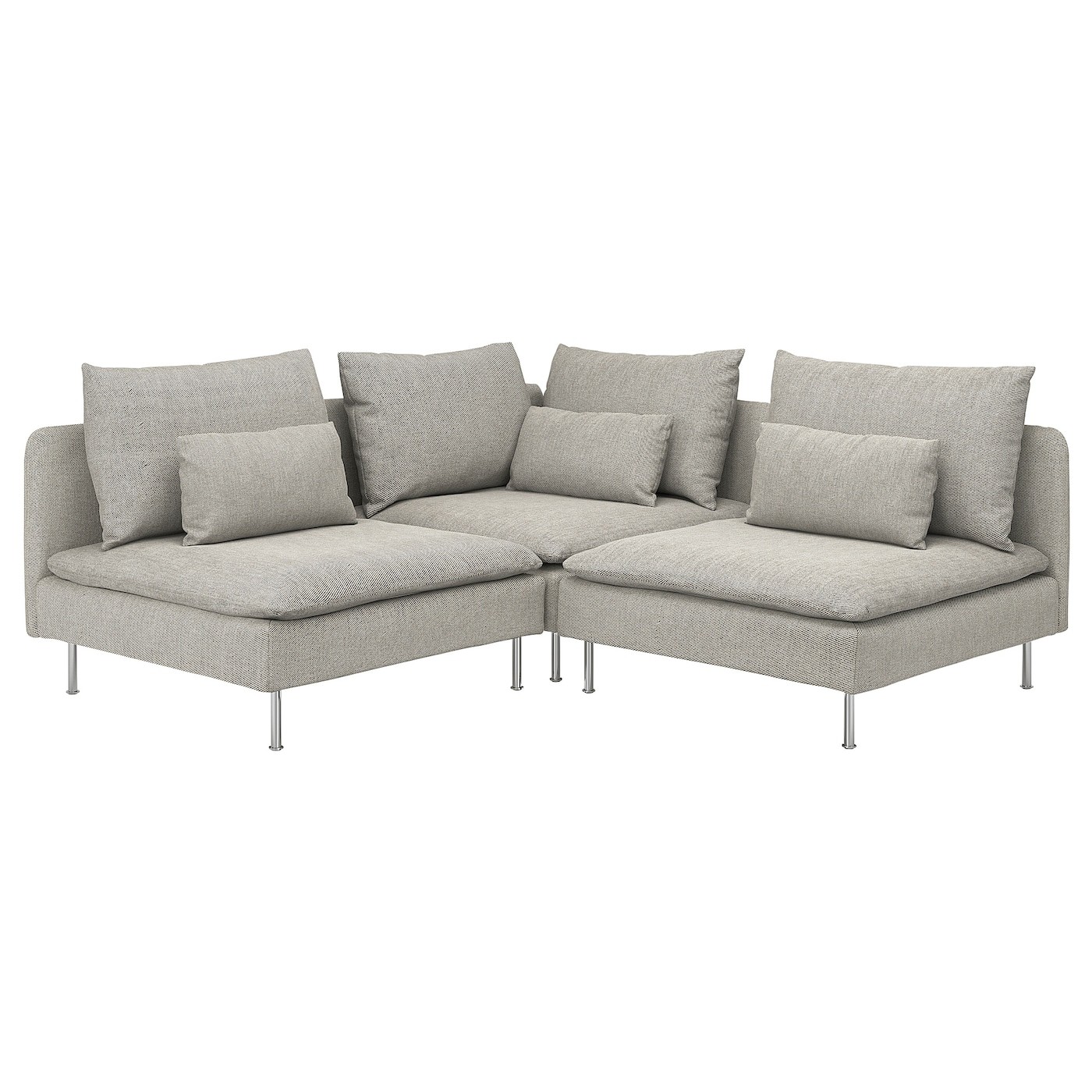 SÖDERHAMN Corner sofa, 3-seat