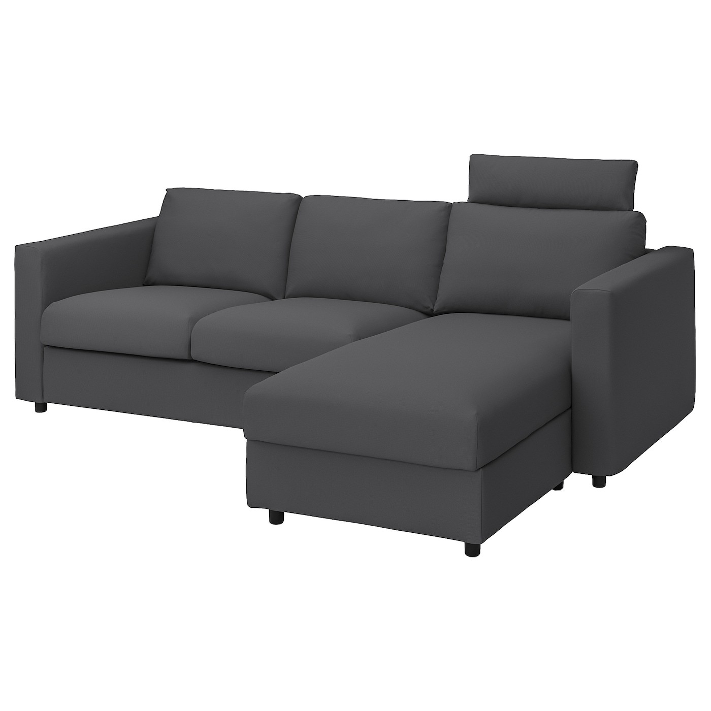 VIMLE 3-seat sofa with chaise longue