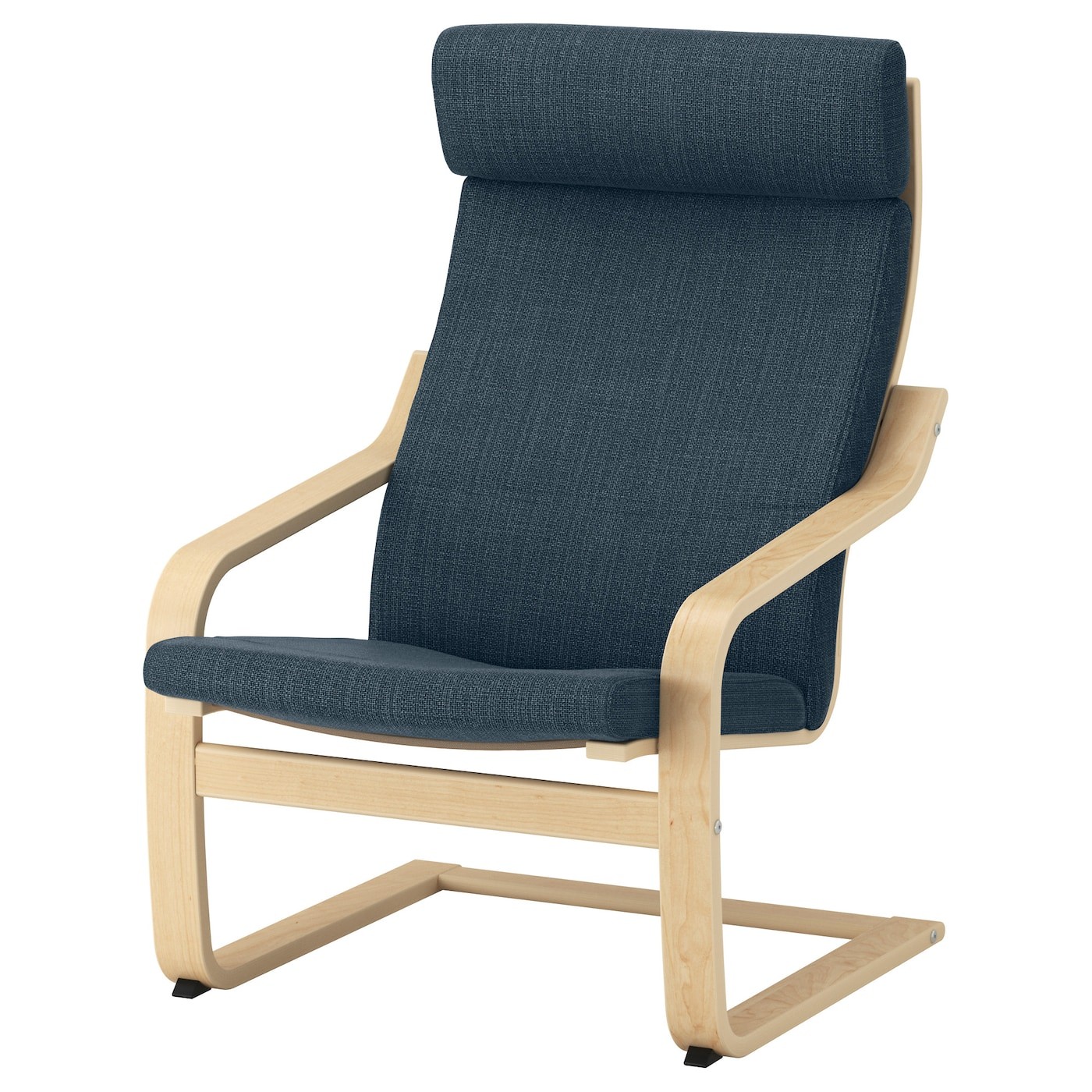 POÄNG Armchair and footstool