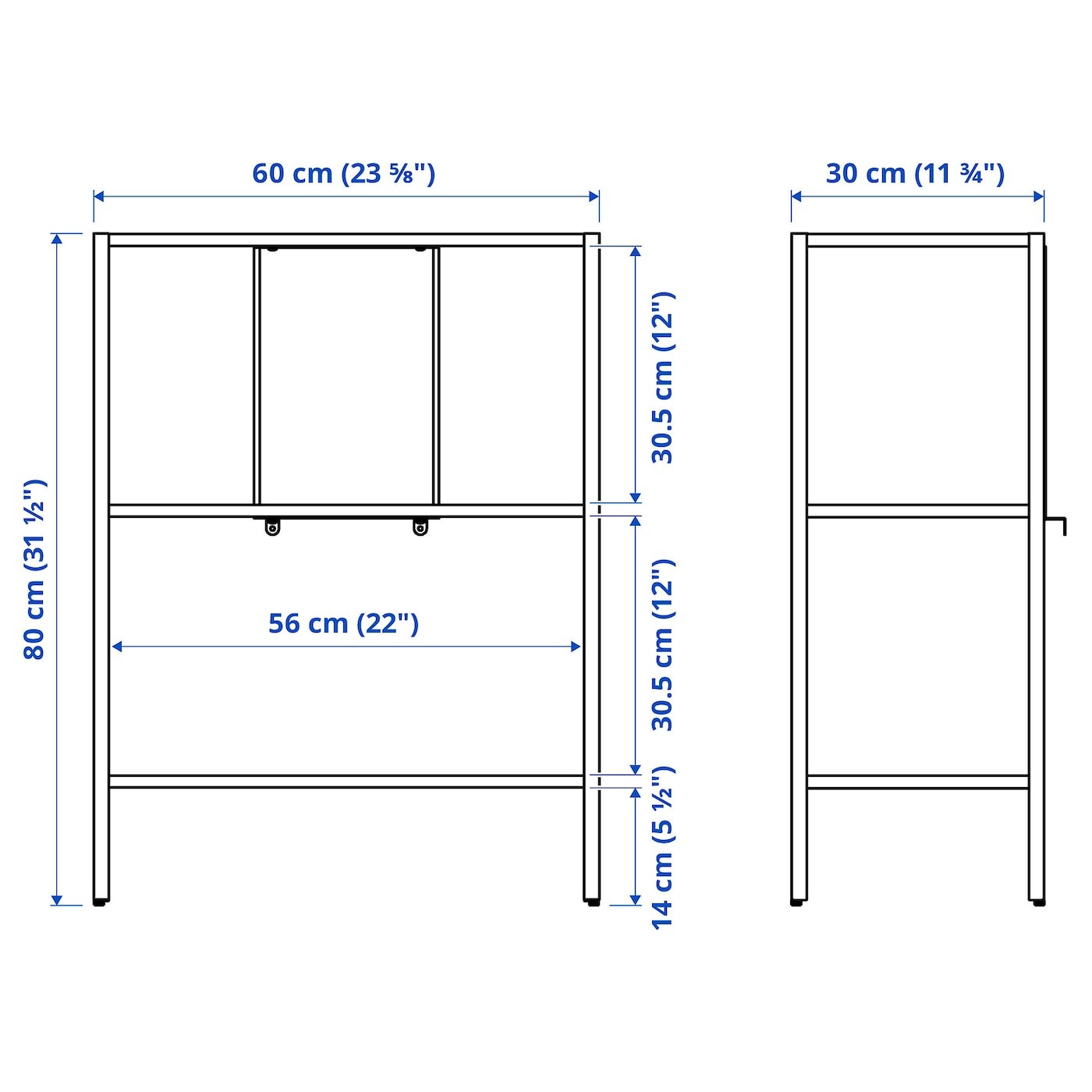 BAGGEBO Shelving unit