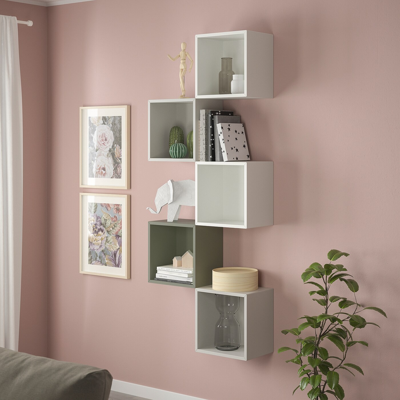 EKET Wall-mounted storage combination