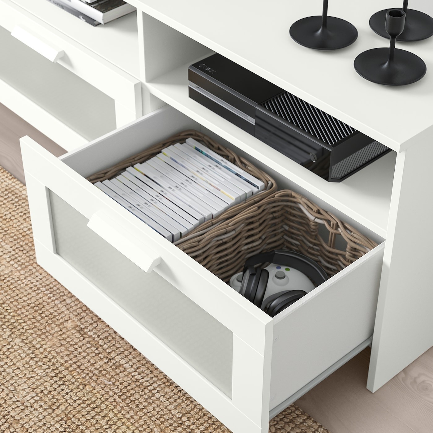 BRIMNES TV storage combination