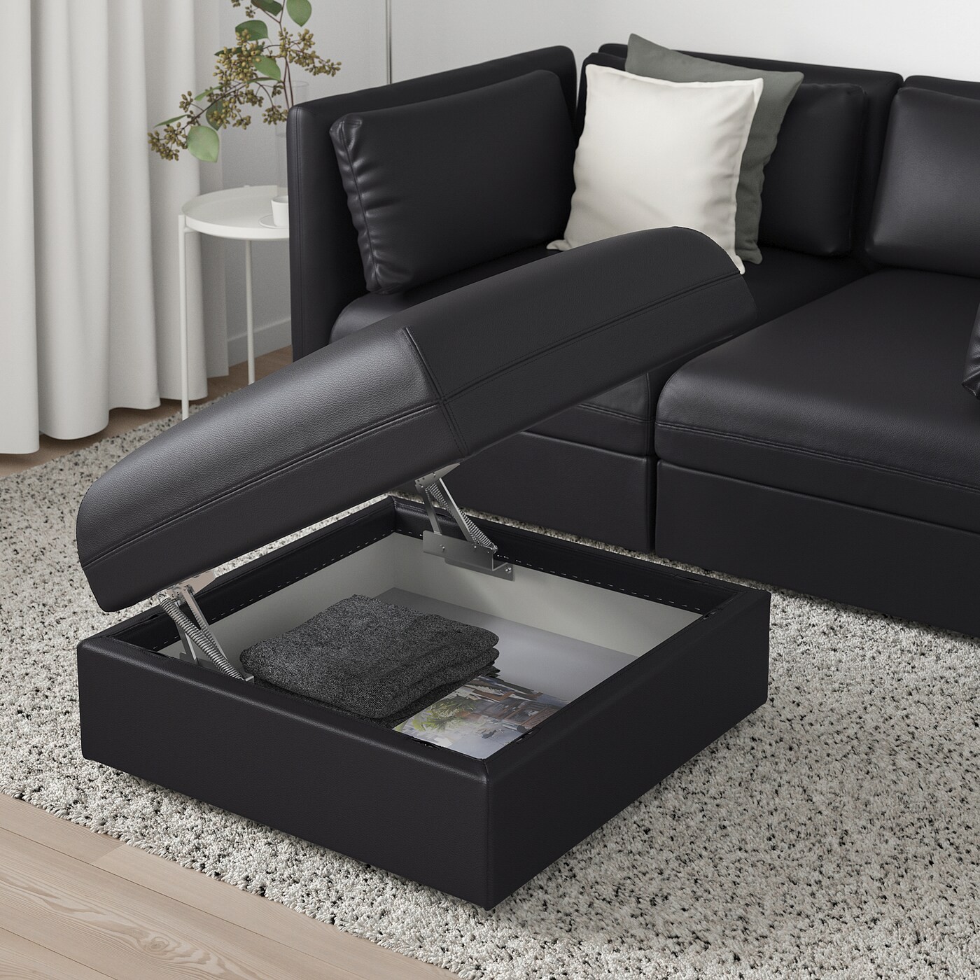 VALLENTUNA Seat module with storage