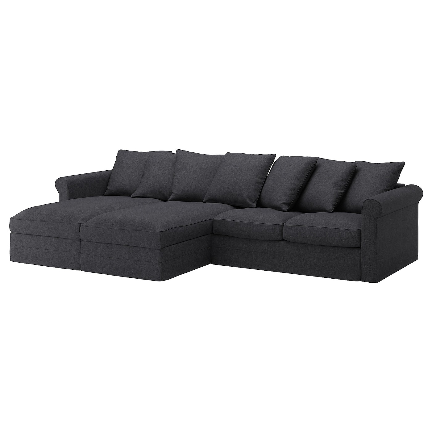 GRÖNLID 4-seat sofa with chaise longues