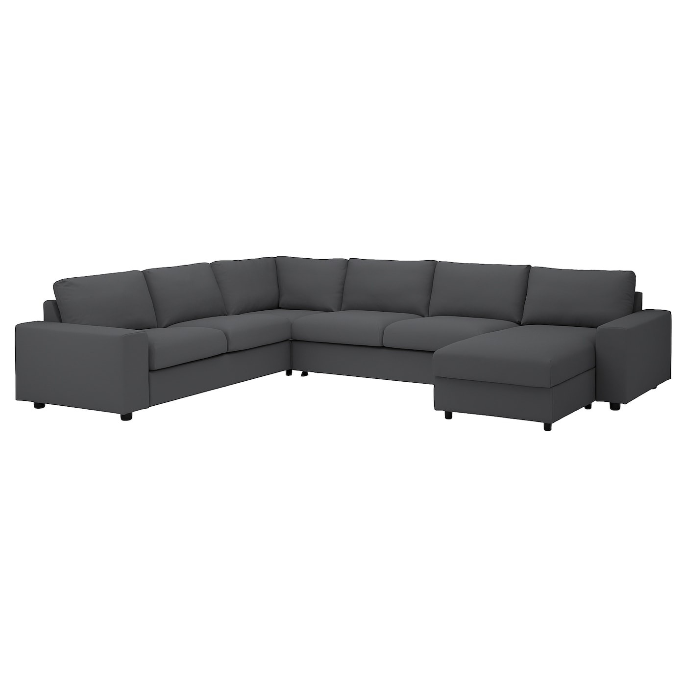 VIMLE Cover for corner sofa-bed, 5-seat