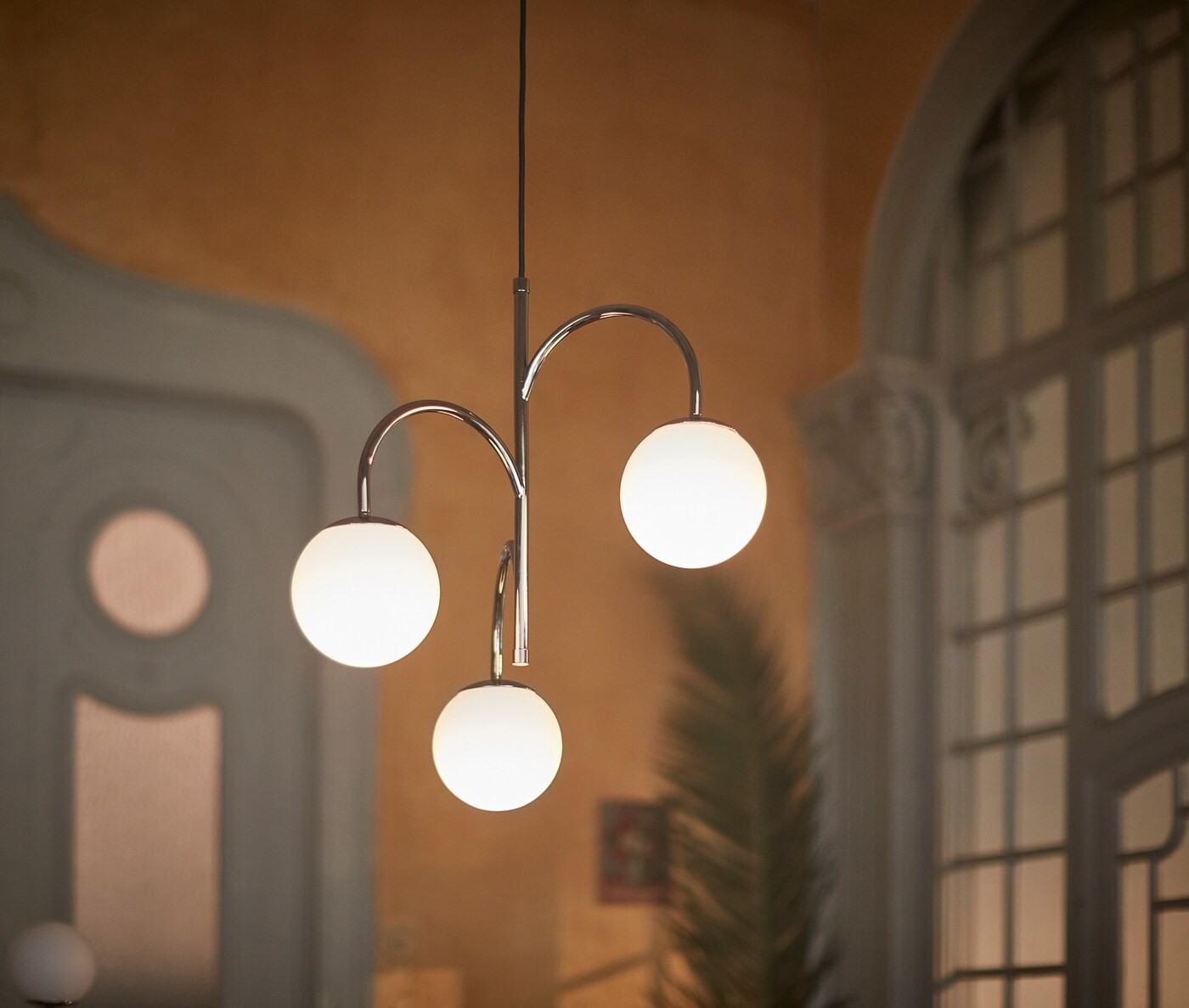 SIMRISHAMN Pendant lamp, 3-armed