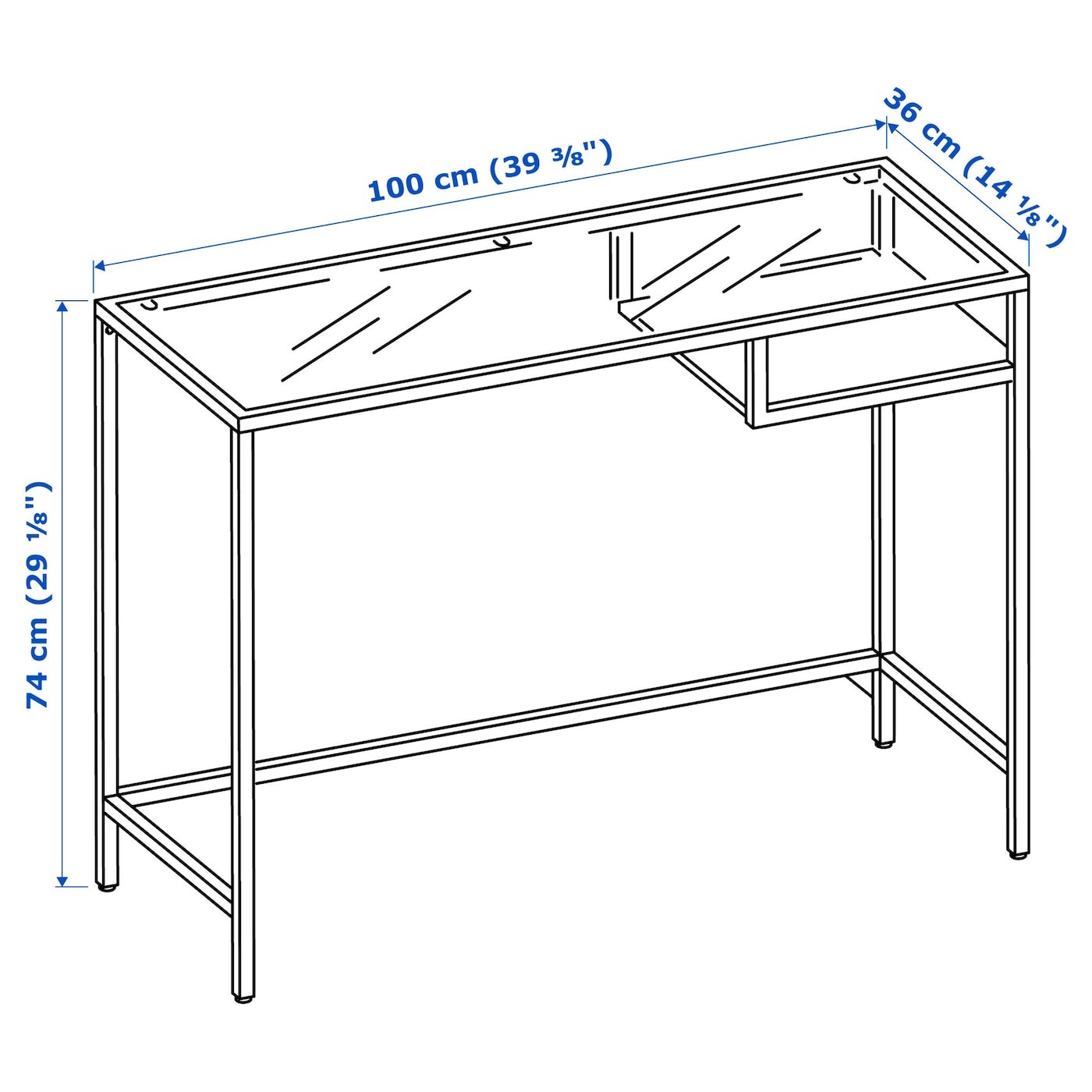 VITTSJÖ Laptop table