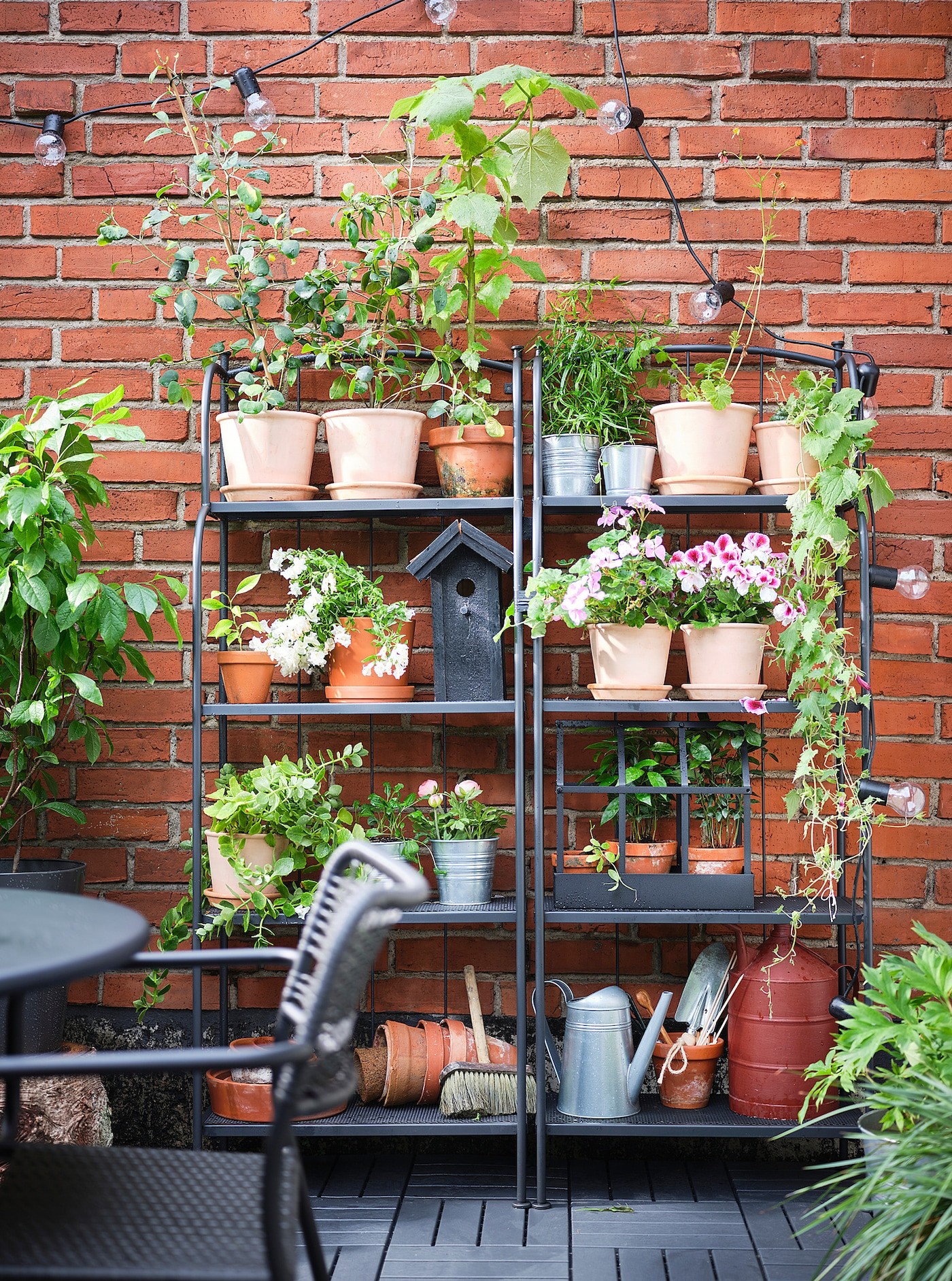 LÄCKÖ Shelving unit, outdoor