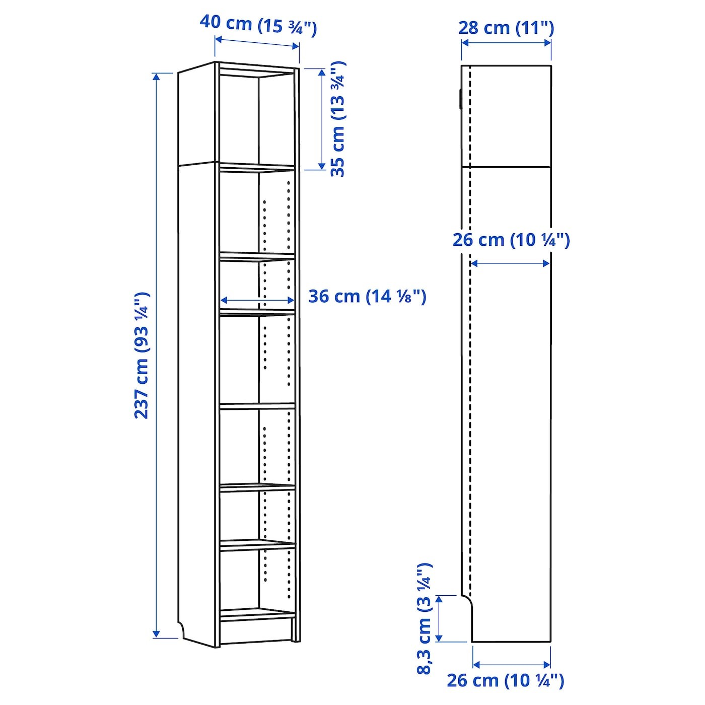 BILLY Bookcase