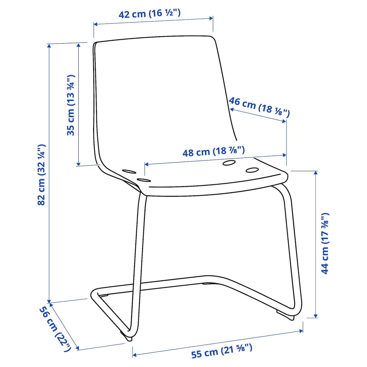 STRANDTORP / TOBIAS Table and 4 chairs