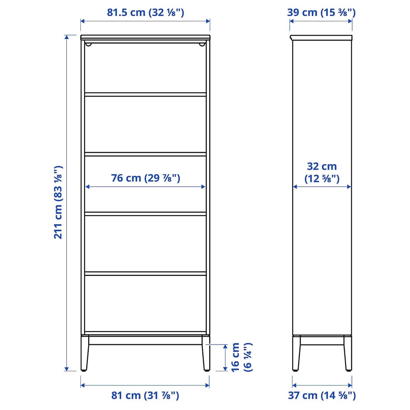 IDANÄS Bookcase