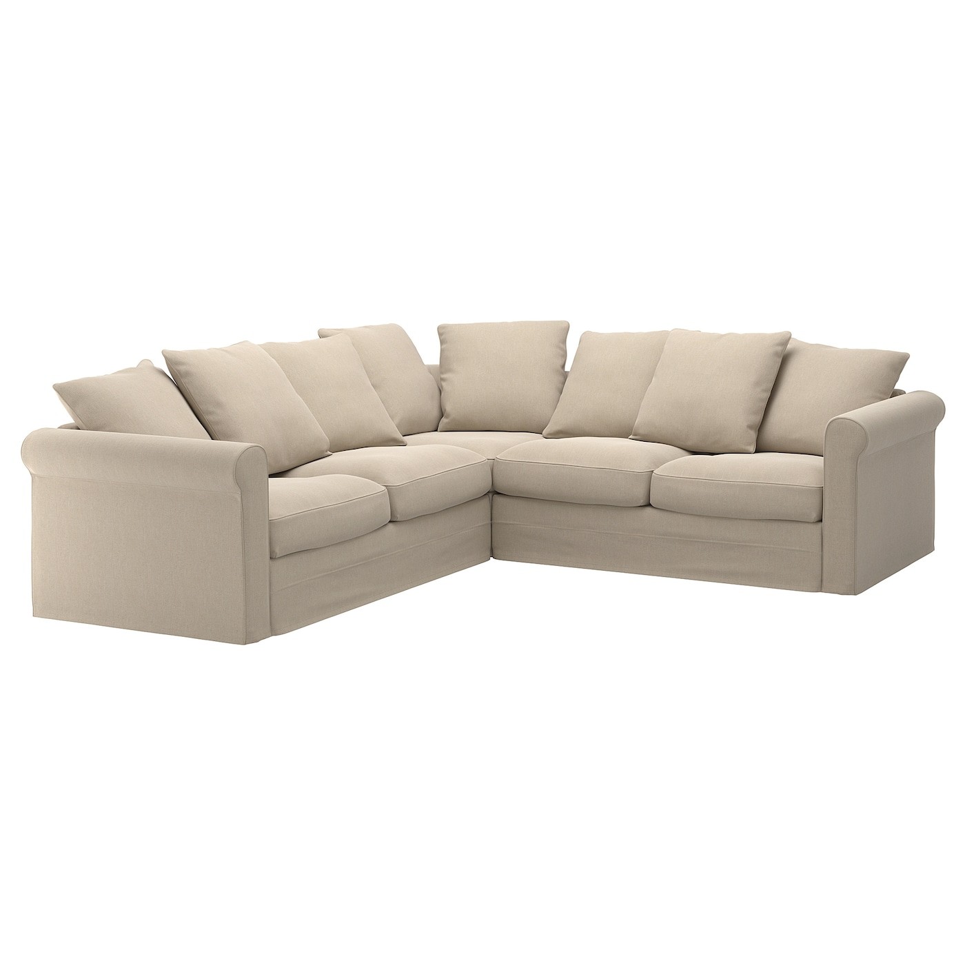 GRÖNLID Cover for corner sofa, 4-seat