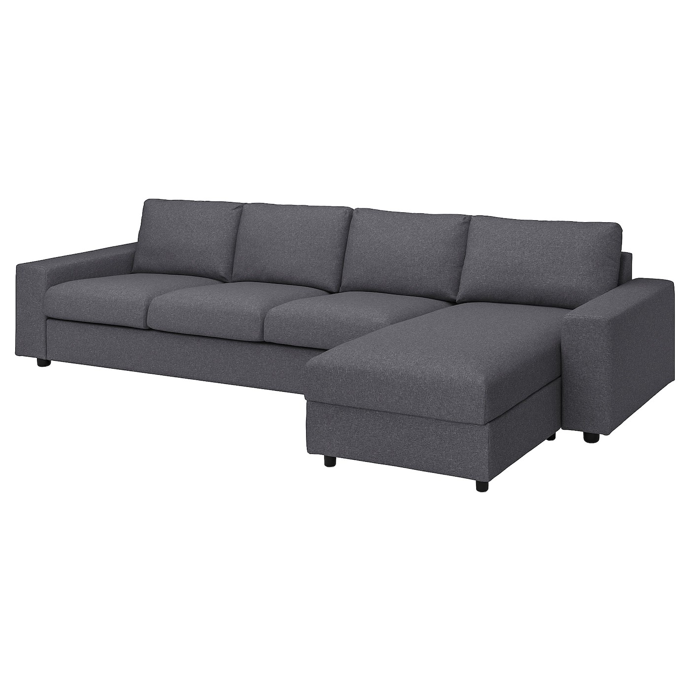 VIMLE Cover 4-seat sofa w chaise longue