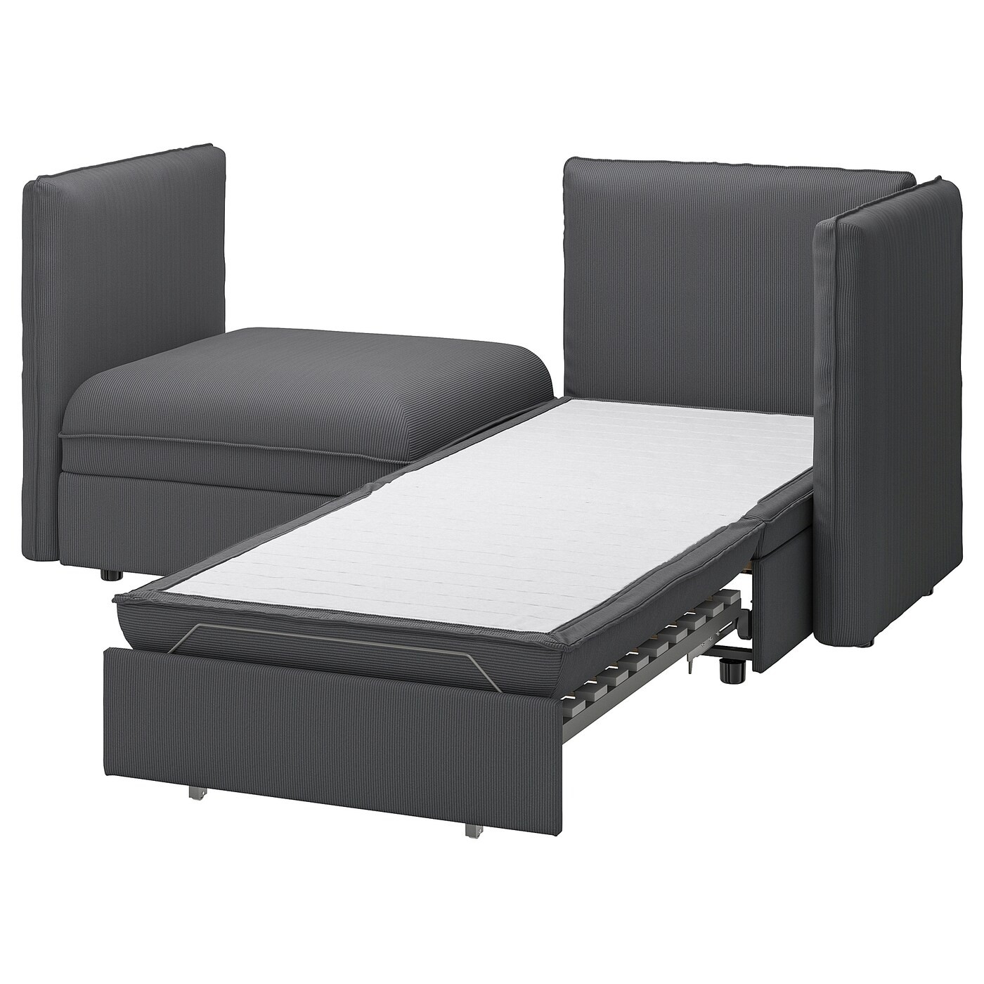 VALLENTUNA 2-seat modular sofa with sofa-bed