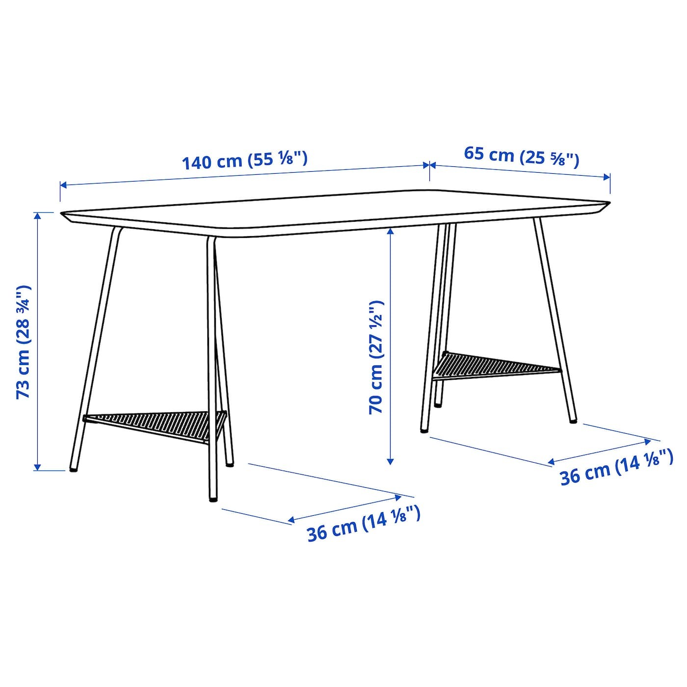 ANFALLARE / TILLSLAG Desk