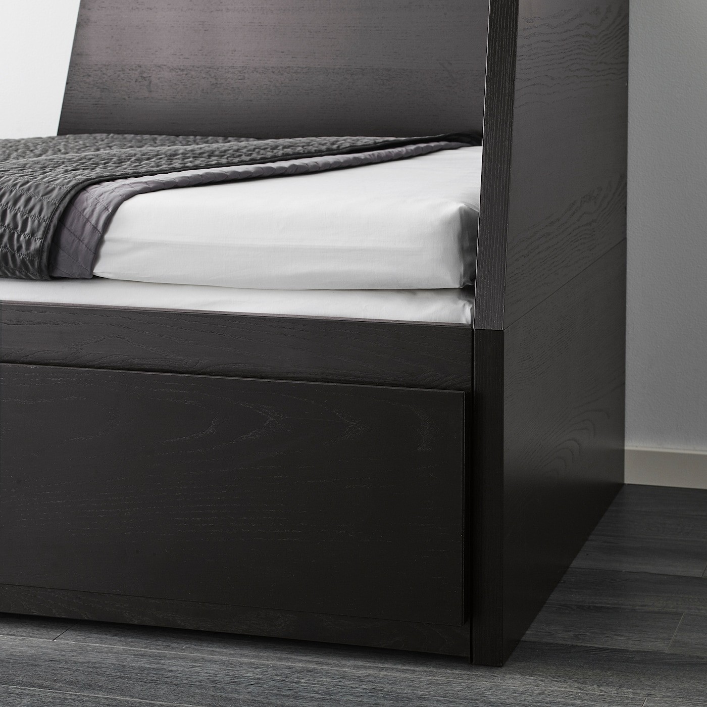 FLEKKE Day-bed frame with 2 drawers