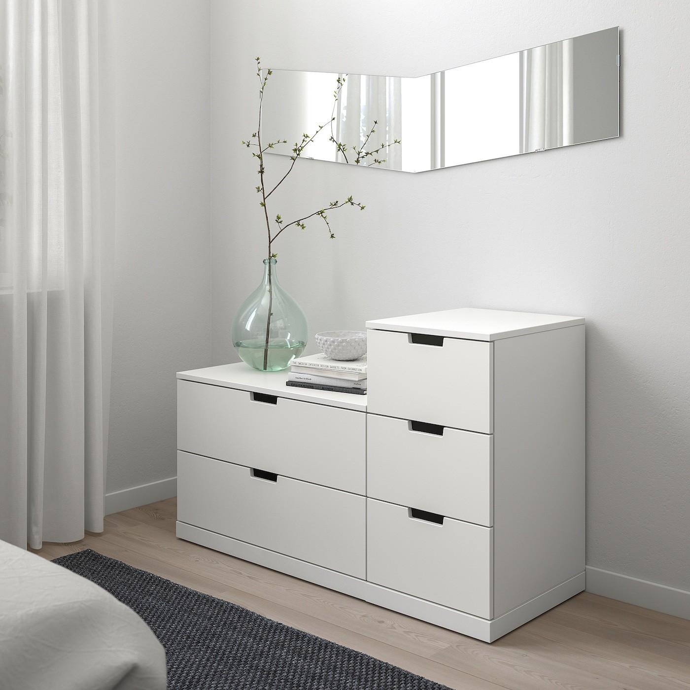 NORDLI Chest of 5 drawers