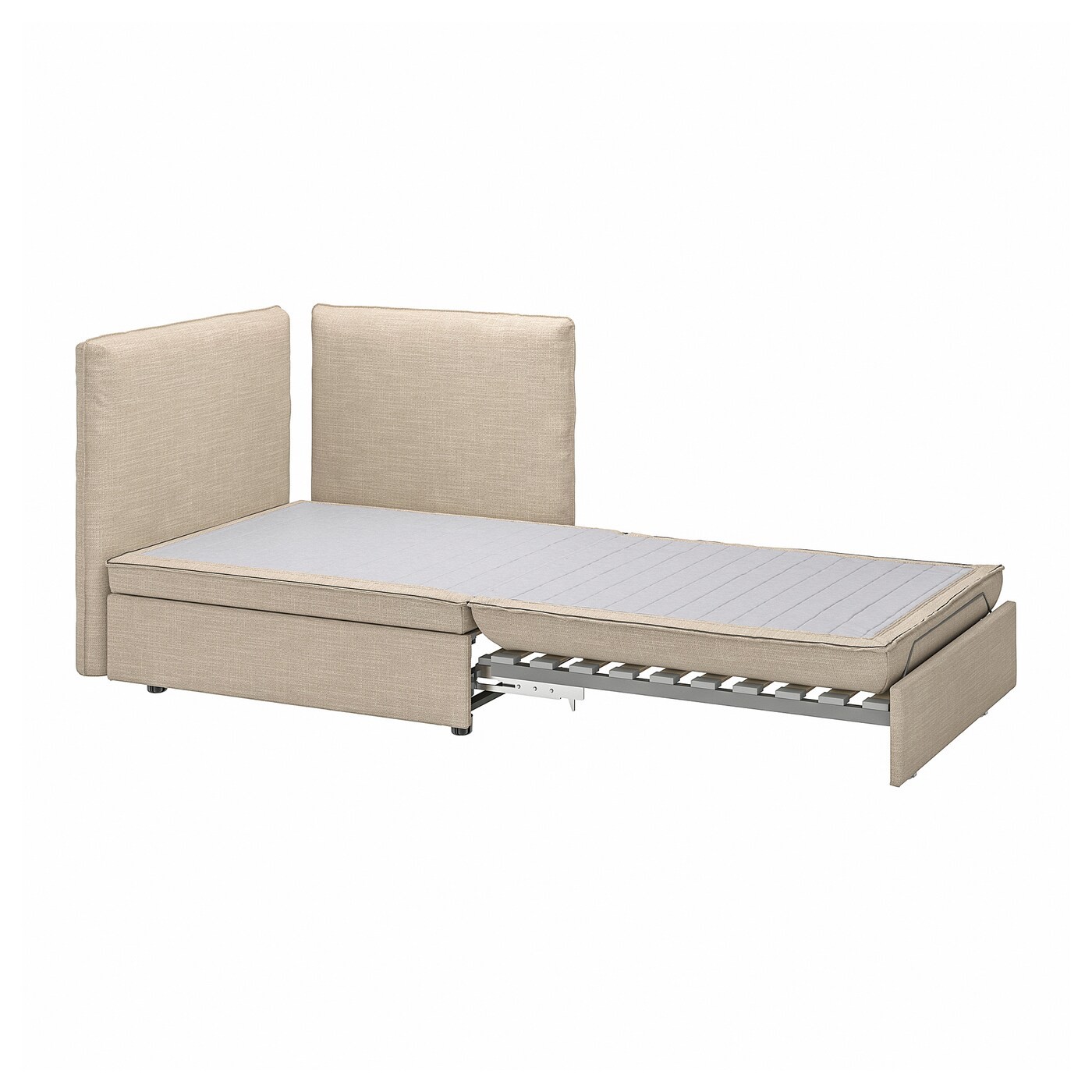 VALLENTUNA Sofa-bed module with backrests