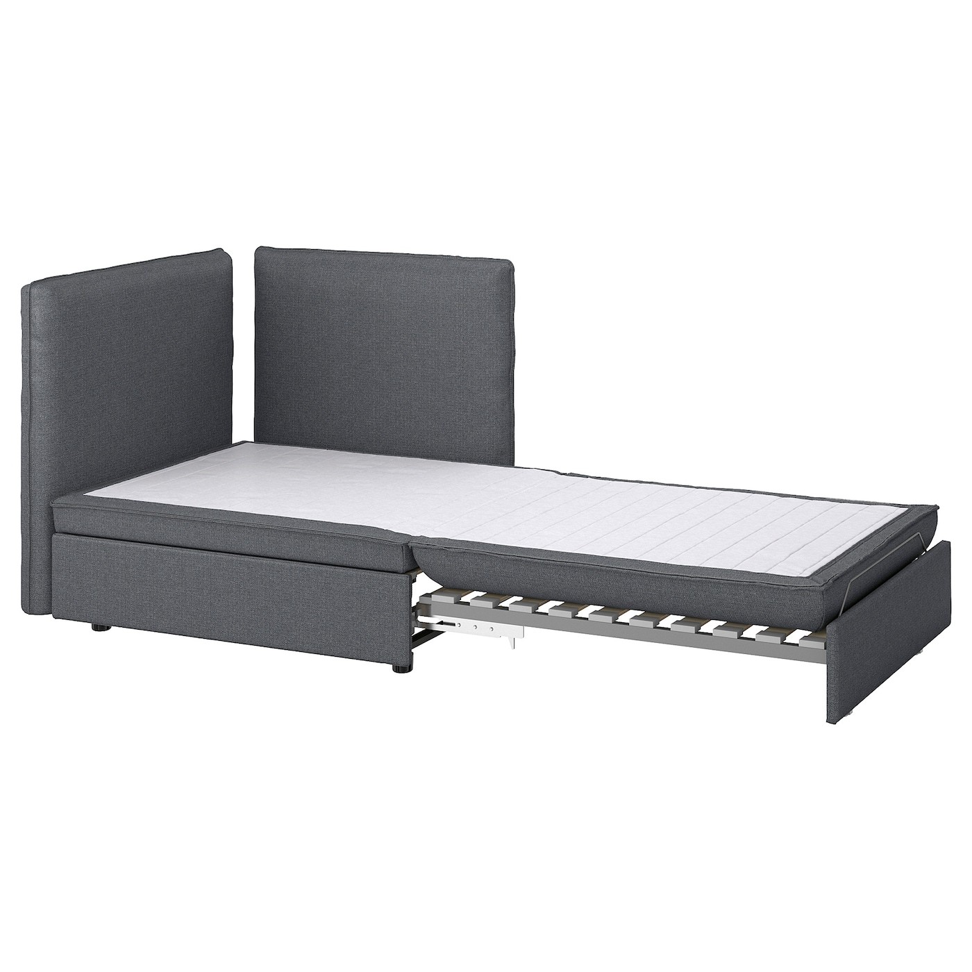 VALLENTUNA Sofa-bed module with backrests