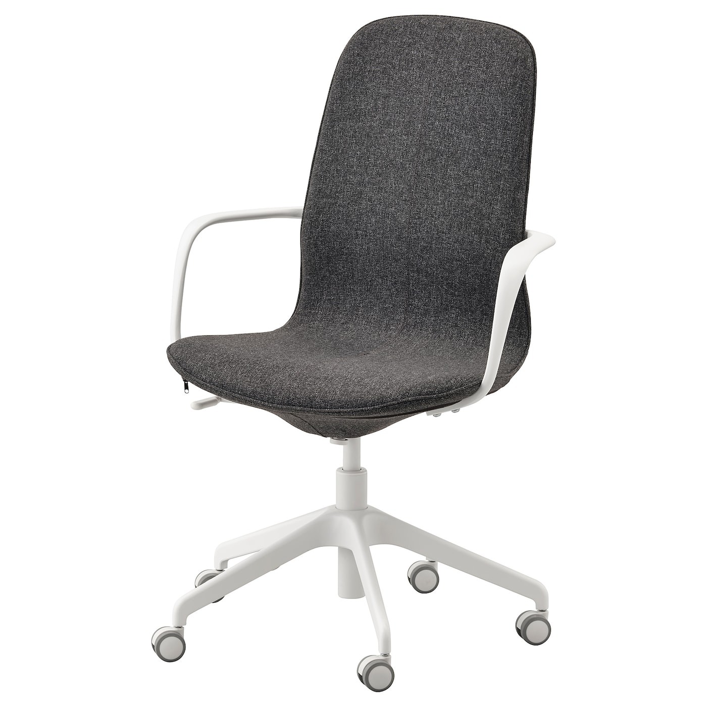 LÅNGFJÄLL Office chair with armrests