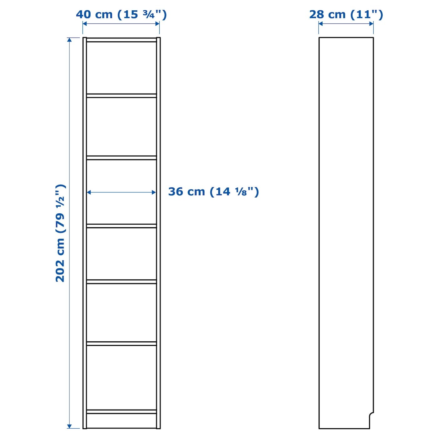 BILLY Bookcase