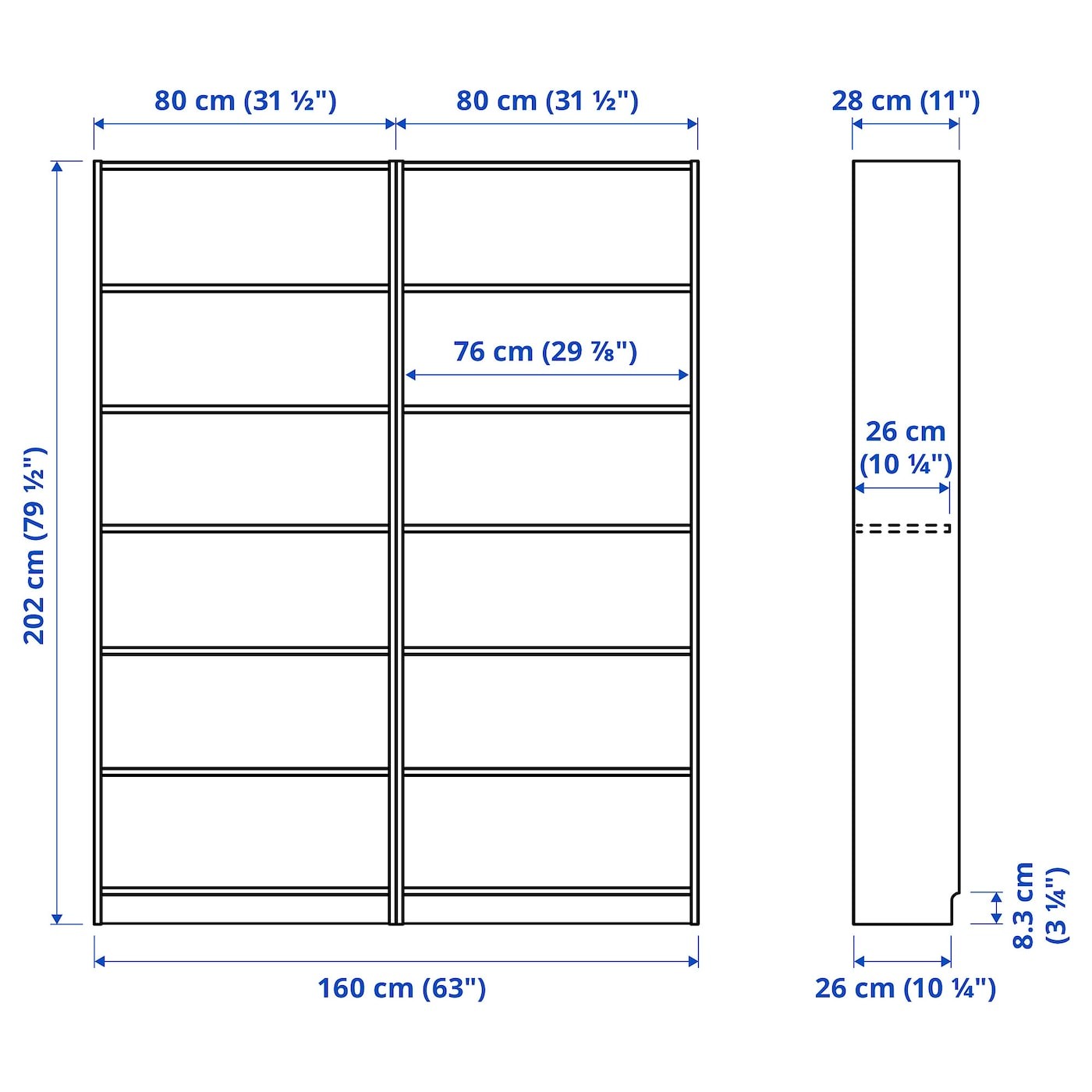 BILLY Bookcase