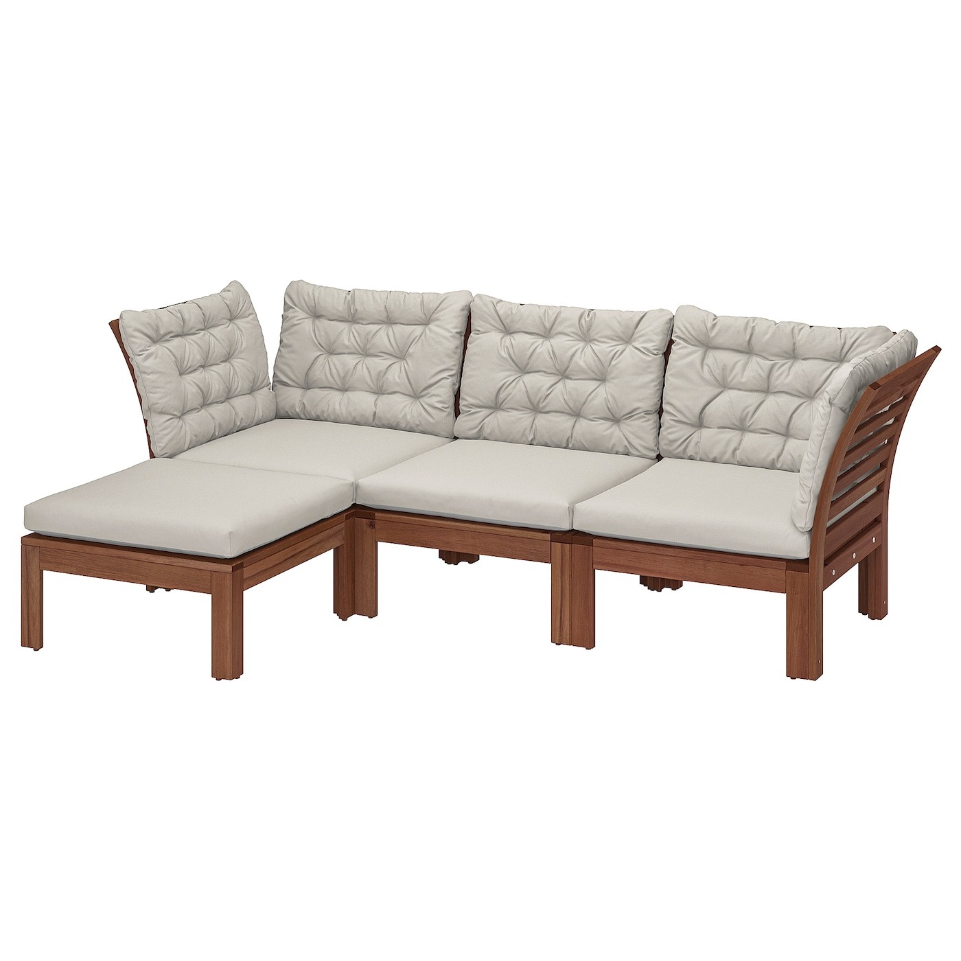 ÄPPLARÖ 3-seat modular sofa, outdoor