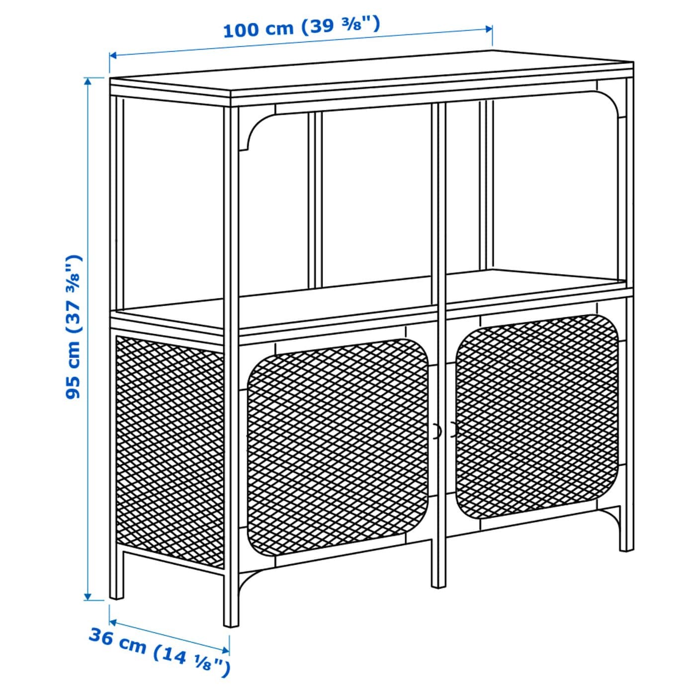 FJÄLLBO Shelving unit