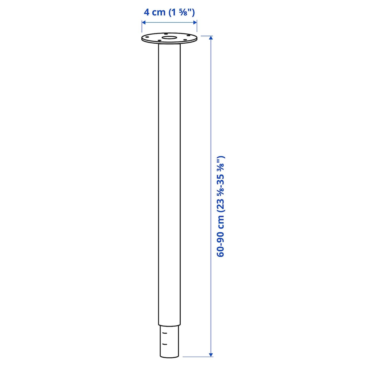 OLOV Leg, adjustable