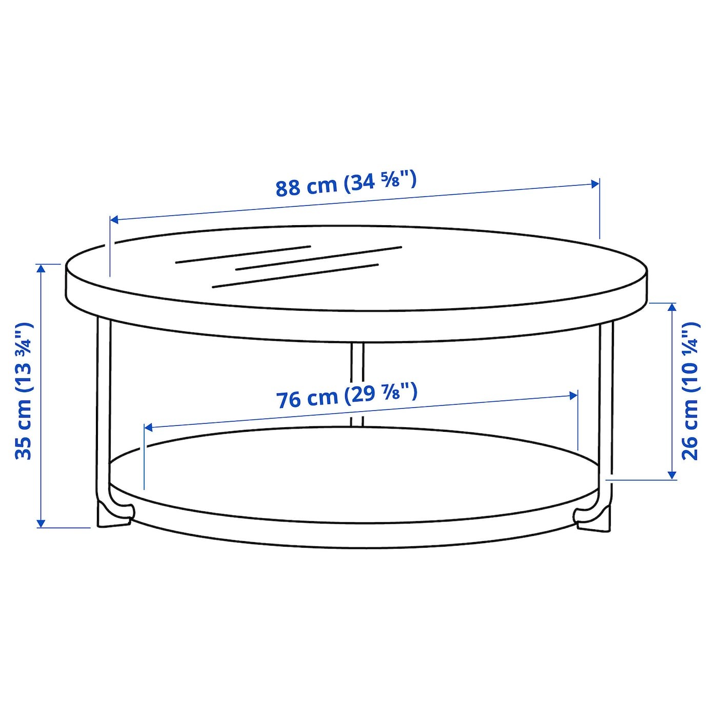 FRÖTORP Coffee table