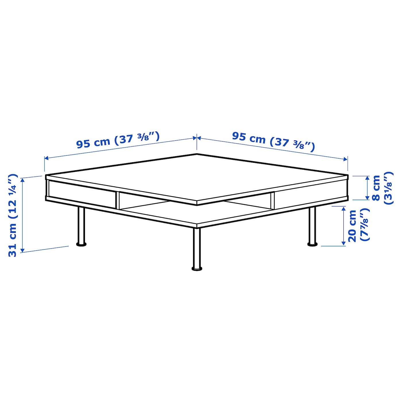 TOFTERYD Coffee table