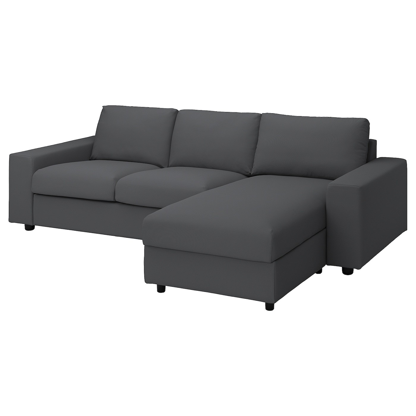 VIMLE 3-seat sofa with chaise longue