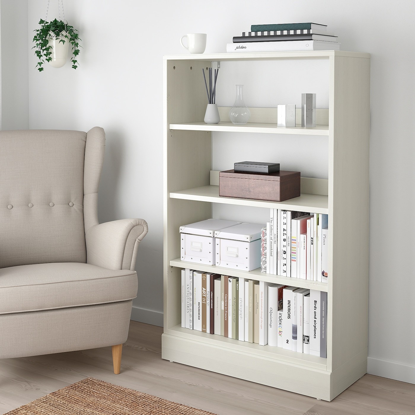 HAVSTA Shelving unit with plinth