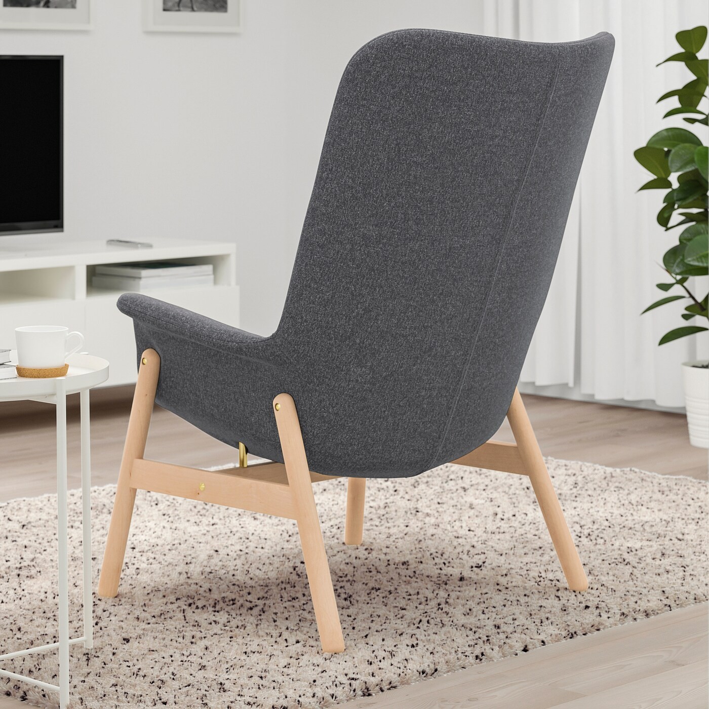 VEDBO High-back armchair