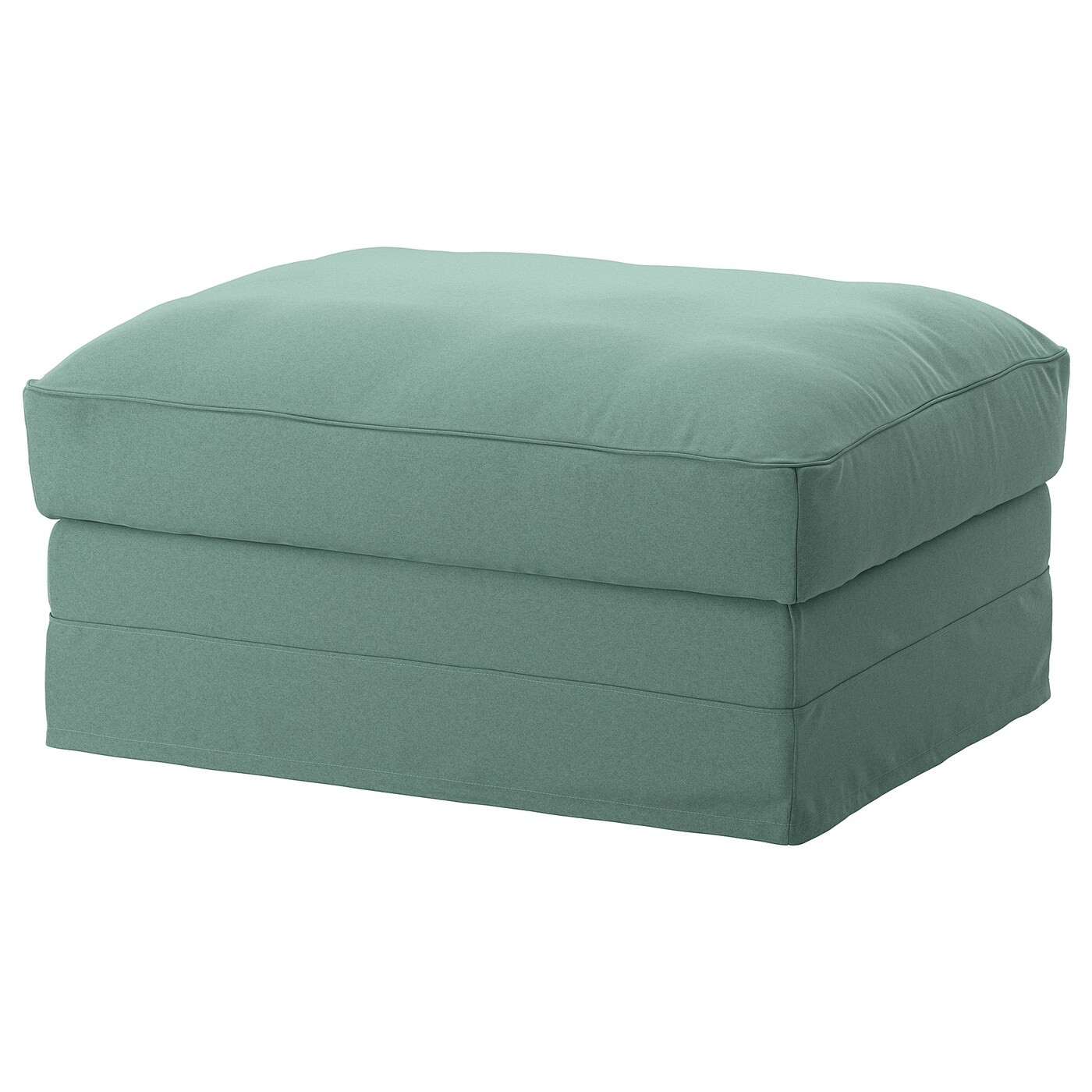 GRÖNLID Cover for footstool with storage