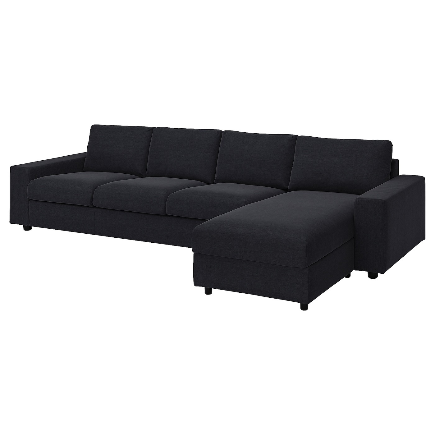 VIMLE Cover 4-seat sofa w chaise longue