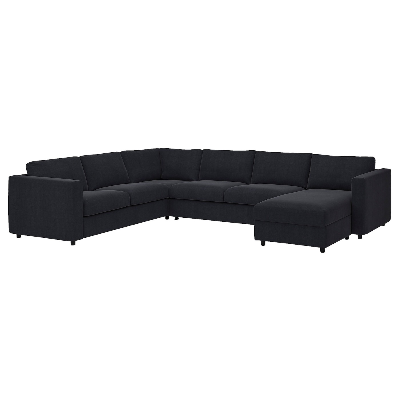 VIMLE Cvr crnr sofa-bed 5-seat w chs lng