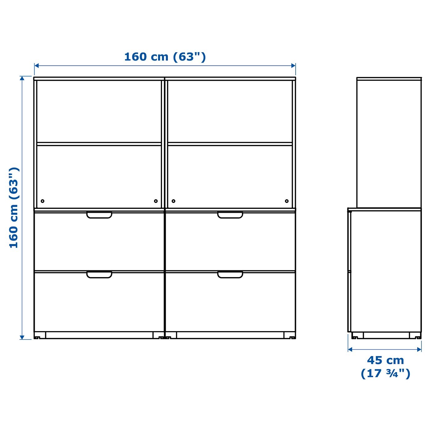 GALANT Storage combination with filing