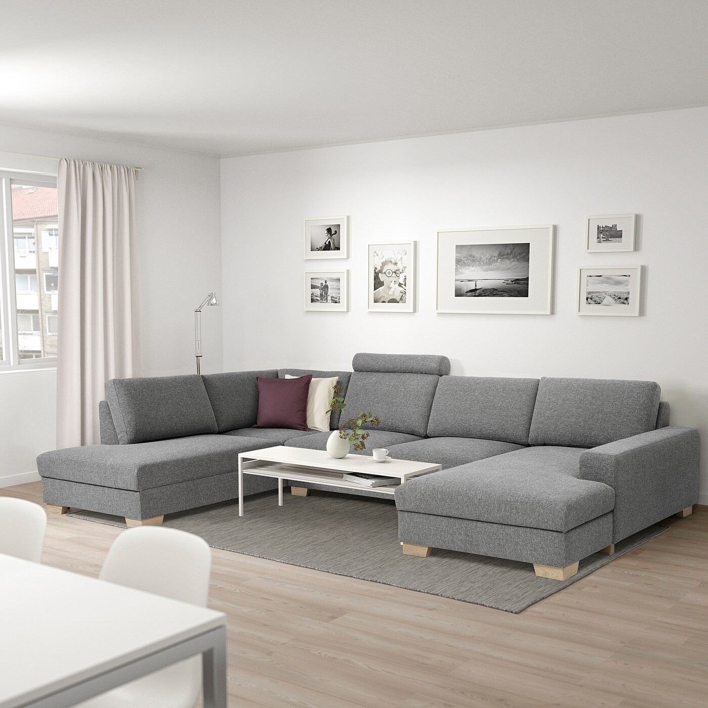 SÖRVALLEN Corner sofa, 5-seat