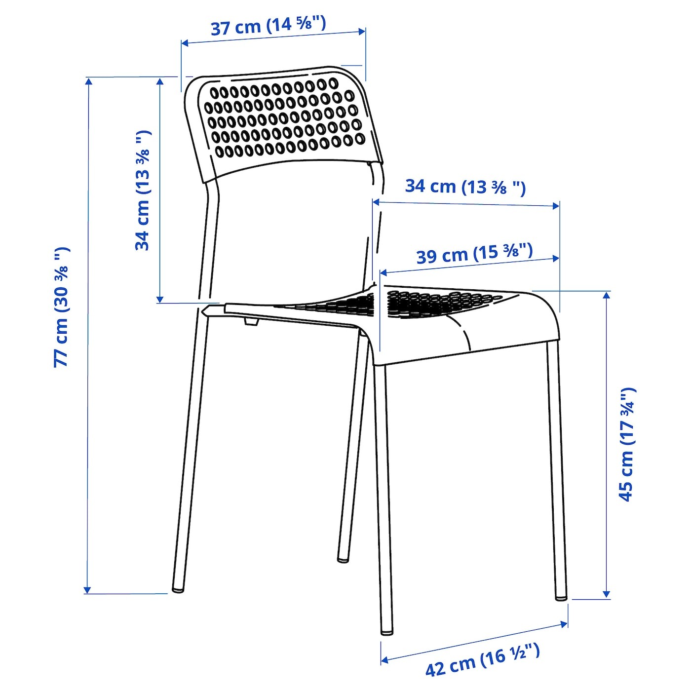 TÄRENDÖ / ADDE Table and 4 chairs