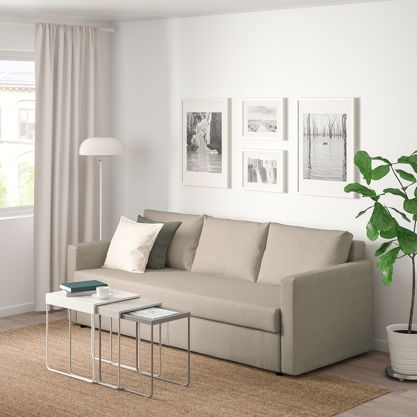 FRIHETEN 3-seat sofa-bed