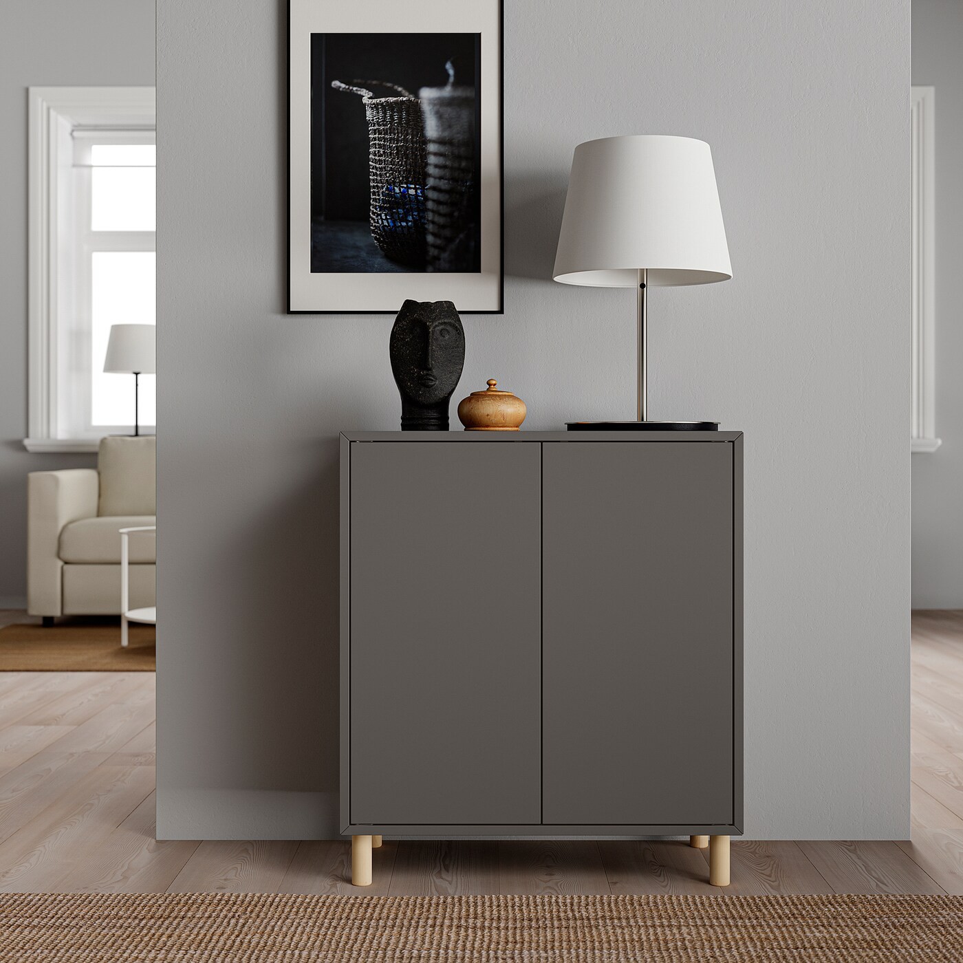 EKET Cabinet combination with legs