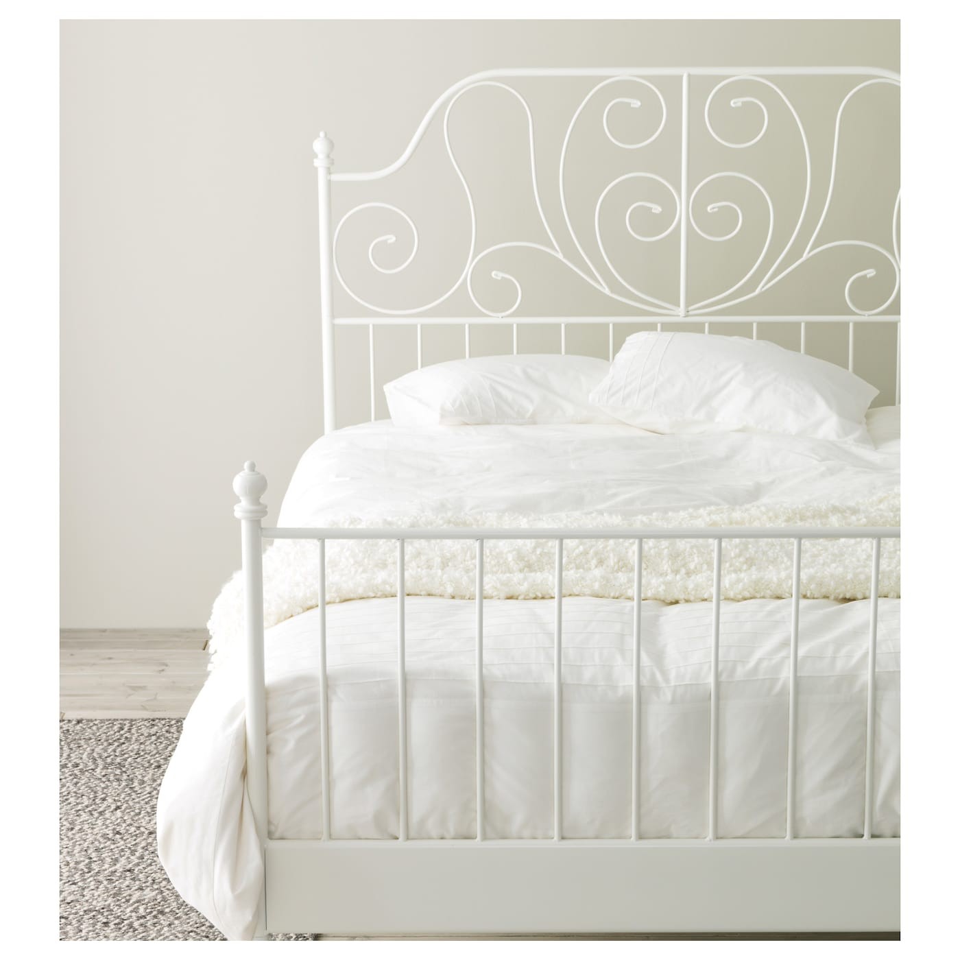 LEIRVIK Bed frame